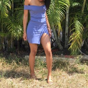 FASHION NOVA SLIT DRESS